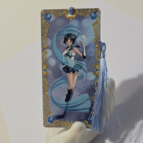🫧 Sailor Mercury Plastic Bookmark - Picture 3 of 7
